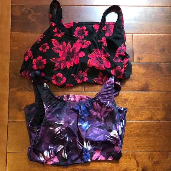 Tankini bathing suit tops. - Picture 1 of 3